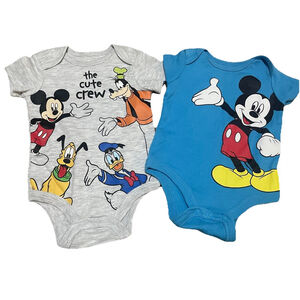 Boys Disney Baby 0-3m Disney Character Bodysuits